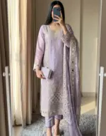 JIMMY CHOO Lavender Organza Three Piece